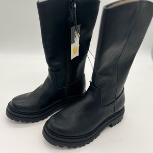 Toddler Girls' Mimi Riding Boots Black - Cat & Jack